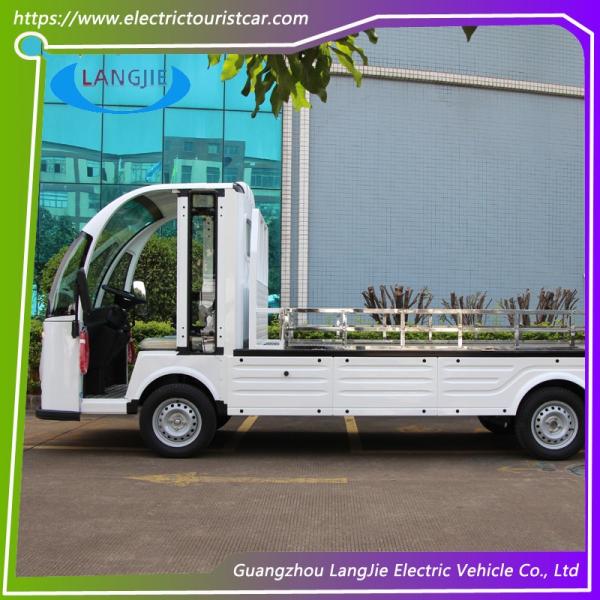 72V 7.5KW AC Motor Electric Luggage Cart With Cargo Box And 2 Seater Golf Cart