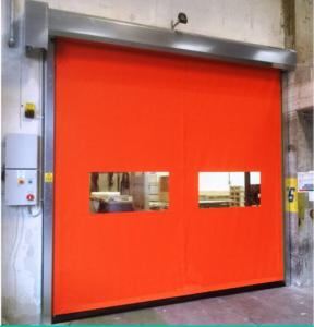 Wholesale High Speed Pvc Roll Up Rapid Shutter Door 304 Stainless Steel Maintenance Low High Speed Stacking Folding from china suppliers