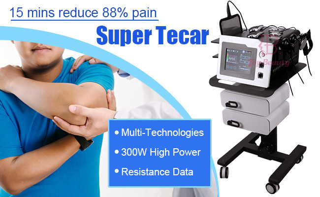 Indiba Tecar Diathermy Radiofrequenza Pain Relief Profesional 448 khz Rf Tecar Therapy