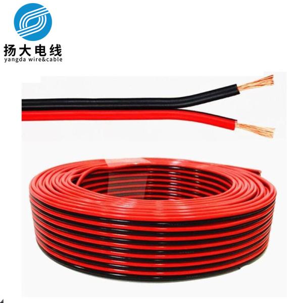 Flat Flexible 2 Cores Wires And Cables Pvc Insulated Sheathed Chemicals