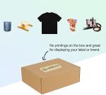 Customized Logo CMYK Corrugate Mailing Box For Small Business Simple Mailers