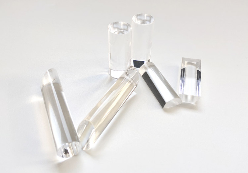 D1mm~50mm Sapphire JGS1/Bk7/Borosilicate Optical Glass Cylinder Rod, Endoscope Rod Lens