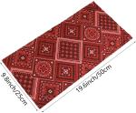 Printed Cooling Thin Women Neck Reflective Bandana
