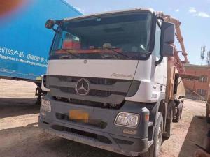Wholesale 52m Concrete Pump Truck Mercedes Benz Truck Mounted Pump with Semi-Dry Shotcrete Type from china suppliers