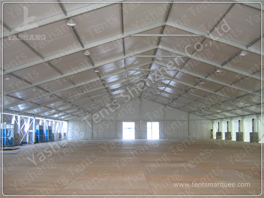 3600 sqm 30x60 M Outdoor Exhibition Tents , Large Canopy Tent With Sidewalls