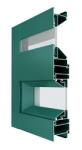 Glazed 0.76PVB 1.8mm Aluminium Frame Casement Window