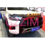 Car Accessories Toyota Hilux Revo 2016-2021 Front Bonnet Hood Guard With Lamp