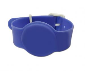 China NFC Silicone RFID Wristbands Smart Chip Flexible Reusable Bracelets For Cashless Payments on sale