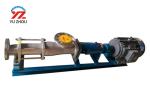 Stainless Steel Horizontal Slurry Pumps , Food Grade High Pressure Screw Pump