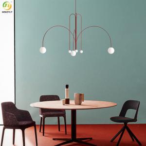 Wholesale Used For Home/Hotel/Showroom G9 Black Red Fashionable Nordic Pendant Light from china suppliers