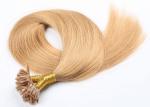 Long Lasting Pre Bonded Nail U Tip Remy Human Hair Extensions Full Cuticle
