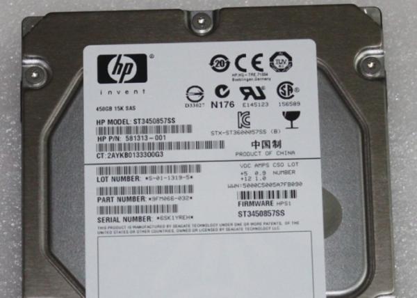 581313-001 HP Hard Disk Z800 Z600 ST3450857SS 450G 15K SAS 3.5 Inch