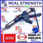 Fuel injector 095000-7170 095000-7171 095000-7172 for HINO P11C 23670-E0370