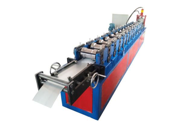 Total Power 7.5KW Garage Door Roll Forming Machine , Steel Door Frame Forming