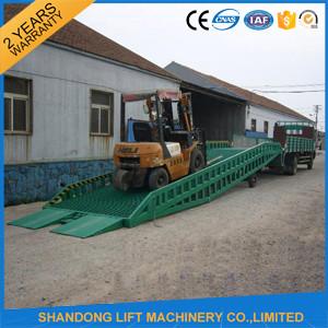 Wholesale Adjustable Hydraulic Portable Loading Ramps for Trucks , Storage Container Ramps from china suppliers