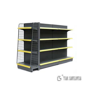 Wholesale Retail Display Gondola Shelf Rack Powder Coating Surface CE Certification from china suppliers