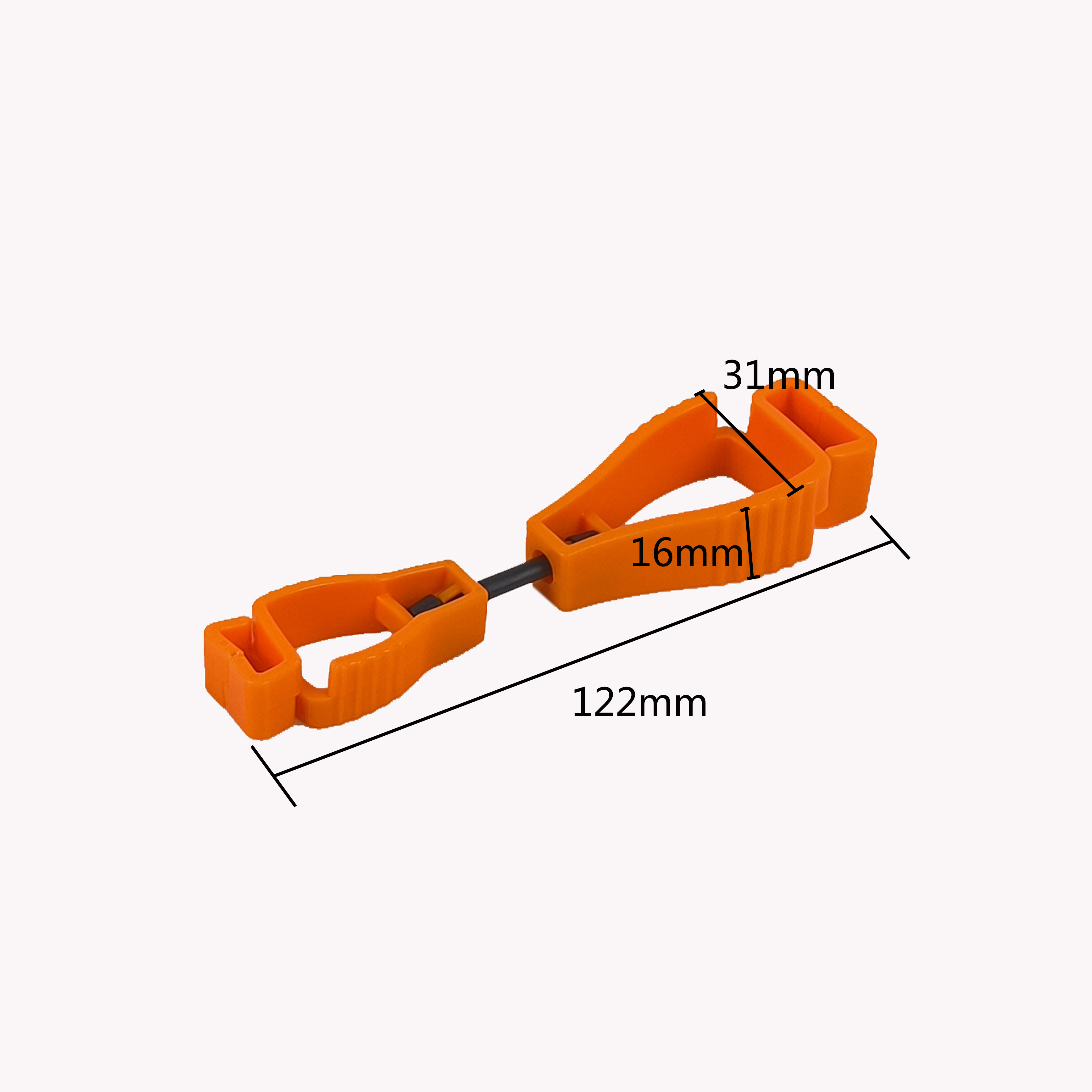 Polythelene Connection Glove Clip Retainers Perfect Accessory for Gloves