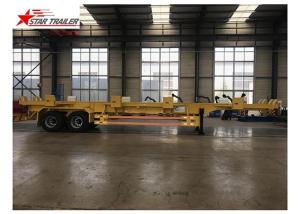 Wholesale High Tensile Steel Terminal Trailer With Two Pieces Spare Tire Carriers from china suppliers
