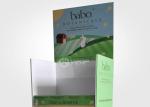 Shampoo Cardboard Floor Displays , Attractive Cardboard Advertising Stand