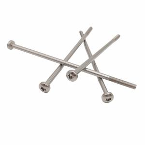 Wholesale Pan Head Screws Partially Threaded Stainless Steel Material Flower Shaped Groove T30 T25 T20 T15 Customizable Head Lengt from china suppliers