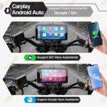 6.3Inch Gps Factory IP67 Waterproof Android Auto Carplay Touch Screen Monitor