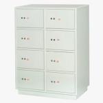 18 Doors Security Level A1 Dt-18 Bank Safe Deposit Box Hotel Locker for Door