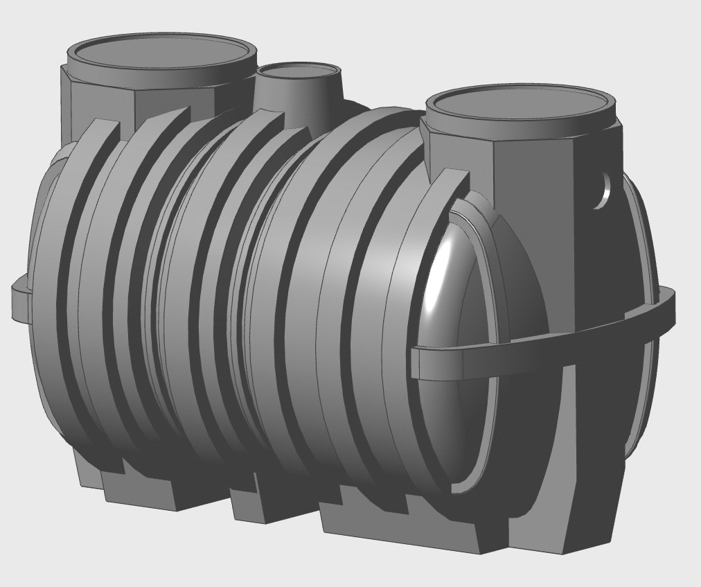 1200L Septic Tank Mold High Tensile Strength Oxidation Resistance