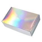 Square Printed Corrugated Shipping Boxes , Plastic Custom Made Mailer Boxes