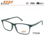 Fashionable tr90 injection frame best design optical glasses with metal spring