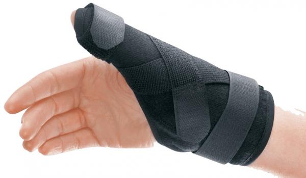 Quality Universal Orthopedic Wrist Brace With Wrist Strap Polyester Velvet Coating for sale