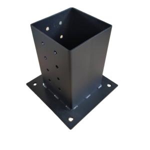 Wholesale 4X4 DIY Modular Pergola Post Base Bracket for Wood Posts and CNC Stamping Equipments from china suppliers