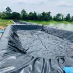 Waterproof Roofing Material EPDM Pond Liner 8m Wide UV Proof Online Technical