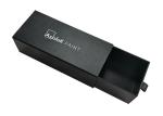 Black Lamination Paper Slide Box , Professional Printing Sliding Drawer Gift