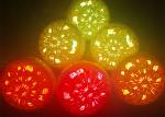 60mm Epistar 5050 LED Amusement Light Cabochon Full Color RGB