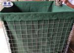 Galvanized Welded HESCO Barriers SMIL 19 Zinc - Aluminum Coated Finishing
