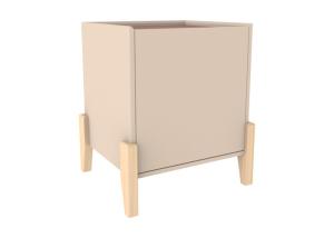 Wholesale Knock Down 50cm High 42cm Wide Wood Bedside Table from china suppliers