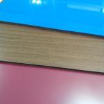 Wood Grain Corrugated Composite Panels , Aluminium Composite Panel Grandland