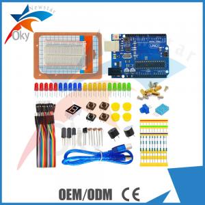 China Based diy educational learning starter kit for Arduino 400 holes bread board USB Cable 255g on sale