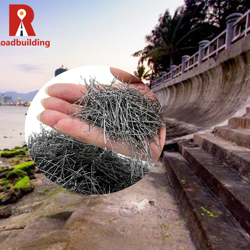 13mm Straight UHPC Micro Steel Fiber for Concrete Reinforcement Hooked Ends Warehouse