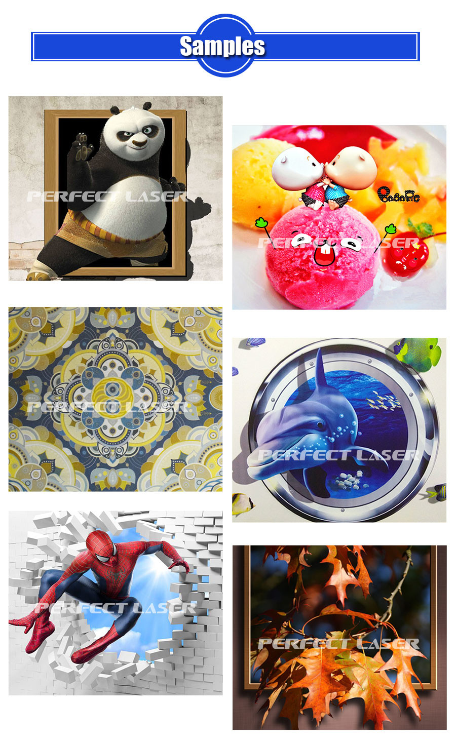 9600DPI 11.6 Inch 3D Wall Mural Printer Direct To Print Tiles Glass Canvas