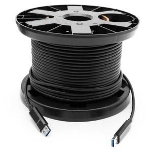 Wholesale 50 meters (164ft) USB 3.0 5G Active Optical Cables, USB AOC Male A to Male A Connectors from china suppliers