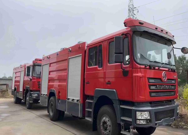 Special Trucks SHACMAN F3000 6x4 300HP 50T Fire Rescue Truck with WEICHAI WP10