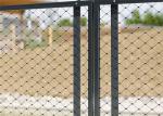 High Flexibility 25x25mm Stainless Steel Rope Mesh Safety Staircase Net For