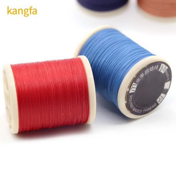 30g 0.6mm High Tenacity Filament Cored Sewing Thread for Polyester Bonded Waxed