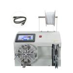 Semi-Automatic 30 Meters Long Cable Coiling Machine Data Wire Power Cable