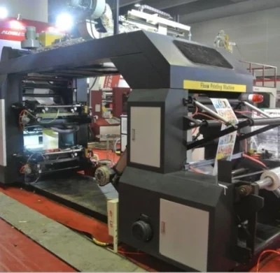 Automatic Non Woven Kraft Paper Printer Rice Nylon Plastic Bags to Bag Printing Machine#10-120m/min Printing speed