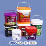 Pastic Handle 5 Gallon Baseball Filter Water Beer Sanitizing Bucket with Gamma