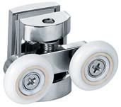 Wholesale Round 5mm Hole Metal Sliding Door Rollers 24mm Sliding Patio Door Runners from china suppliers