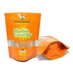 Snack Chips Packaging Custom Logo Zipper Food Grade Bags Pouch Sachet Plantain