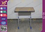 Height Adjustable Floor Free Standing Kids School Desk Chair With Foot Rest